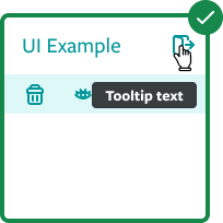 Good example of how to use a tooltip